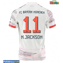 Bayern Munich Nicolas Jackson #11 Auswärtstrikot 2025-26 Kurzarm